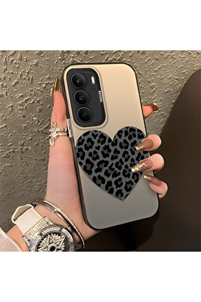 Hontinga حافظة هاتف ريلمي C75 متوافقة مع الحواف السيليكونية الصلبة والمضادة ل...