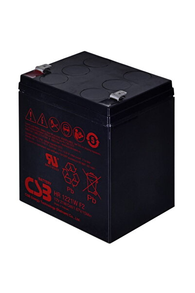 HITACHI CSB HR1221WF2 12V 5.3Ah battery