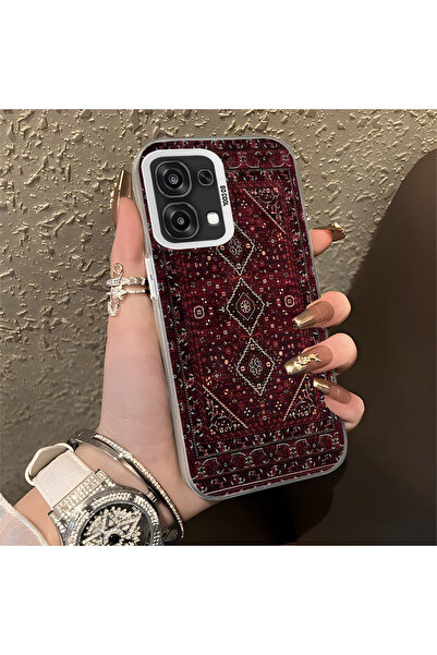 Hontinga حافظة هاتف OPPO A6 Pro 4G متوافقة مع الحواف السيليكونية الصلبة والمض...