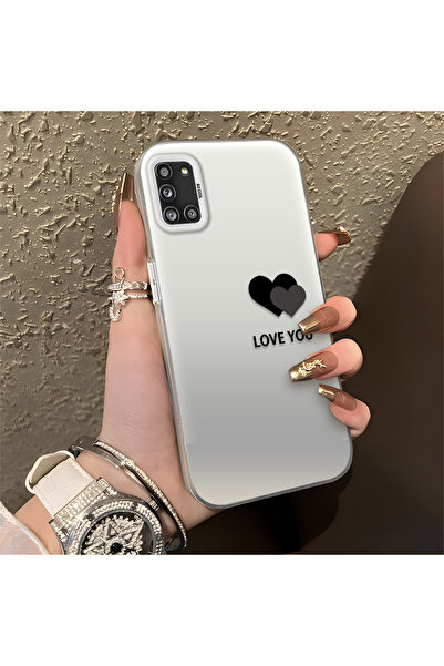 Hontinga حافظة هاتف سامسونج جالاكسي A31 متوافقة مع هارت منقوش من السيليكون ذا...