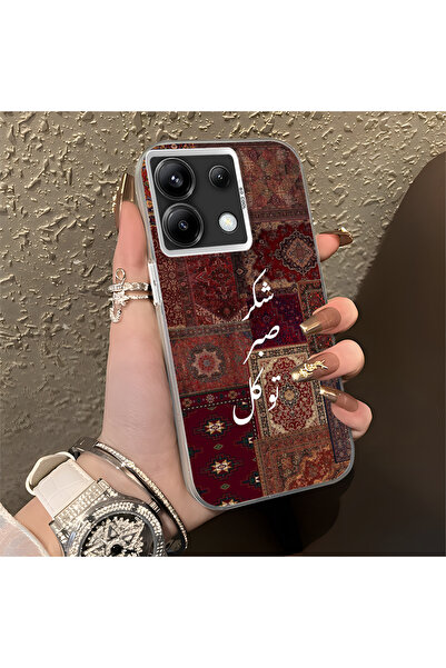 Hontinga Redmi Note 13 Pro 5G Uyumlu Silikon Kenar Sert Arka Anti Düşme Telef...
