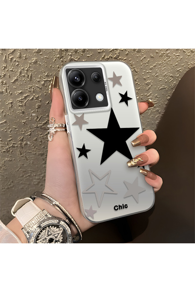 Hontinga حافظة هاتف من السيليكون متوافقة مع Poco X6 5G، موديل منقوش من سلسلة ...