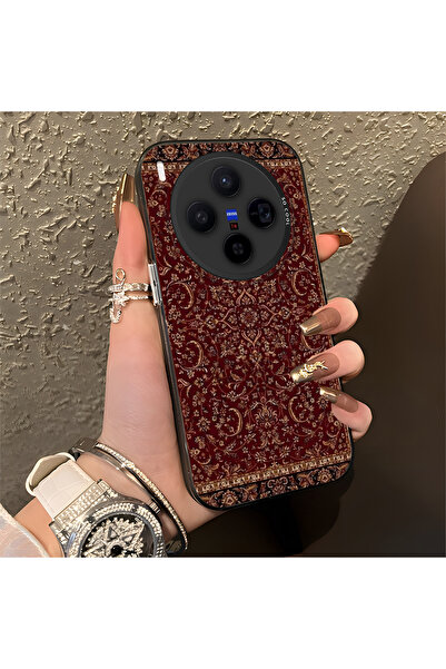 Hontinga حافظة هاتف Vivo X300 متوافقة مع حافة السيليكون الصلبة والمضادة للسقو...