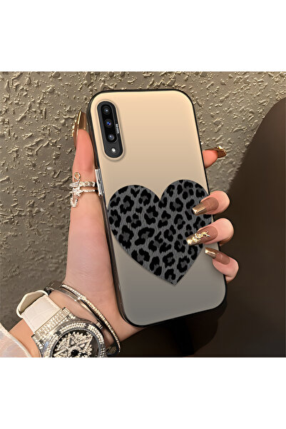 Hontinga حافظة هاتف سامسونج جالاكسي A50 متوافقة مع الحواف السيليكونية الصلبة ...