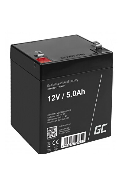 Greencell Green Cell AGM27 UPS battery Sealed Lead Acid (VRLA) 12 V 5 Ah