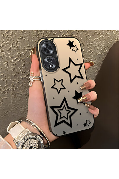 Hontinga حافظة هاتف OPPO A60 متوافقة مع حافة السيليكون الصلبة والمضادة للسقوط...