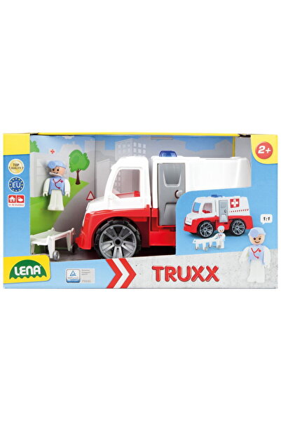 LENA Ambulanță auto cu cutie de accesorii Truxx