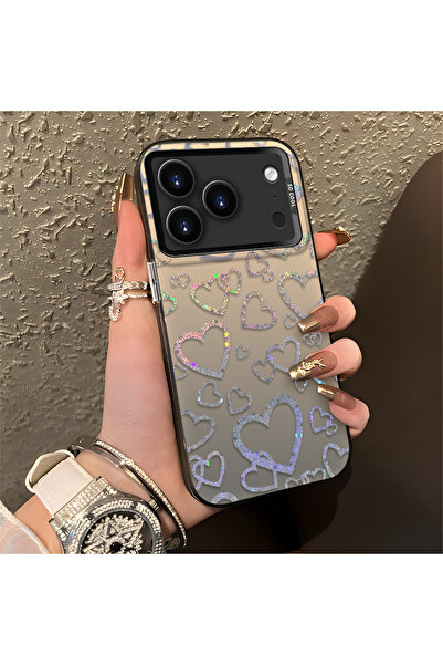 Hontinga حافظة هاتف آيفون 17 برو ماكس متوافقة مع هارت منقوش من السيليكون ذات ...