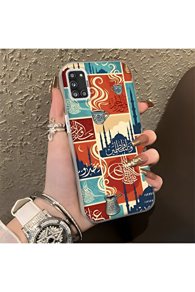 Hontinga حافظة هاتف سامسونج جالاكسي A31 متوافقة مع الحواف السيليكونية الصلبة ...