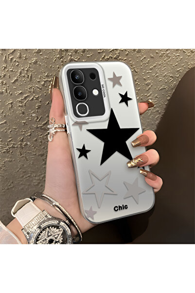 Hontinga حافظة هاتف من السيليكون متوافقة مع Vivo Y29، موديل منقوش من سلسلة ست...