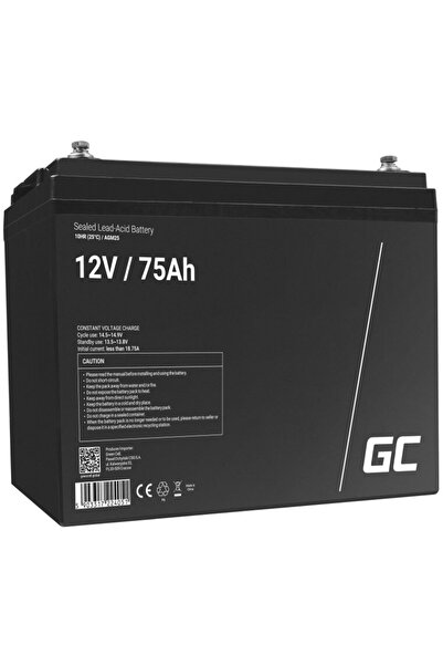 Greencell Baterie UPS Green Cell AGM25 cu plumb etanș (VRLA) 12 V 75 Ah