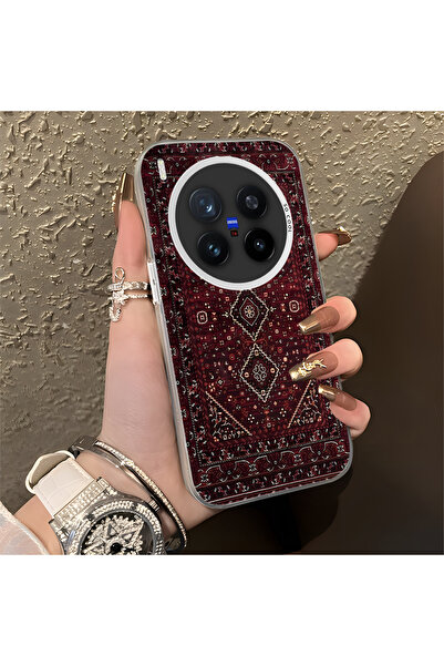 Hontinga حافظة هاتف Vivo X300 Pro متوافقة مع حافة السيليكون الصلبة والمضادة ل...