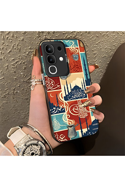 Hontinga حافظة هاتف Vivo Y29 متوافقة مع الحواف السيليكونية الصلبة والمضادة لل...