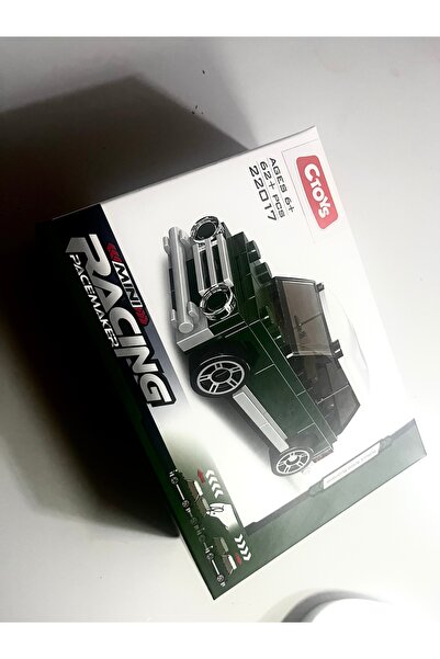 PureWeave Mini Racing 62 Parça Yapım Blok Spor Araba Seti (6+ Yaş)