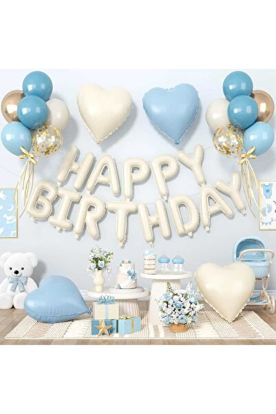 ÇITIPITISTORE Happy Birthday Balloon Set Party Favors Set