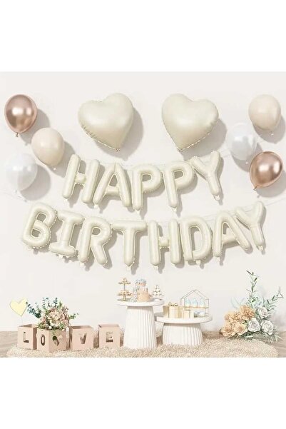 ÇITIPITISTORE Happy Birthday Foil Balloon Birthday Party Balloon Set