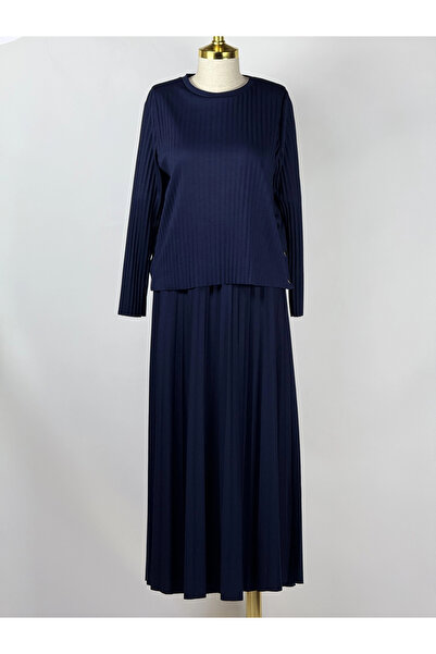 my312 Lacivert Renk Piliseli Takım