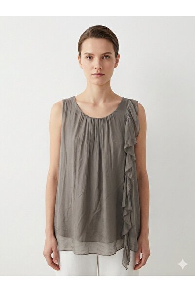 della moor Italijanska nerca bez rukava sa prednjim naborima A Postavljeno İ ...