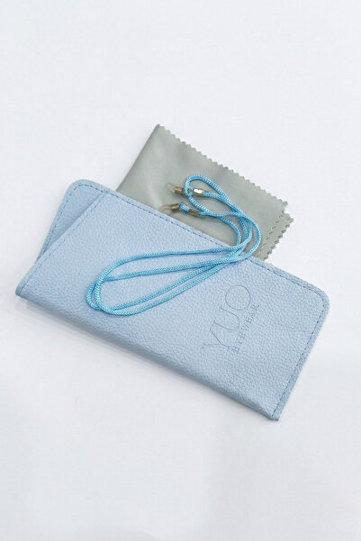 yuoeyewear Blue Glasses Case |   Glasses Strap + 1 Cleaning Cloth