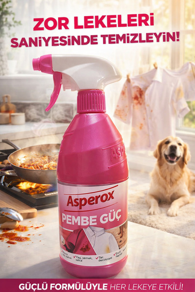 ASPEROX PEMBE GÜÇ 650ML