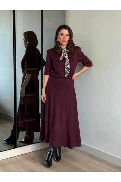 MODAECEMYA Kurdela Detaylı Elbise 👗