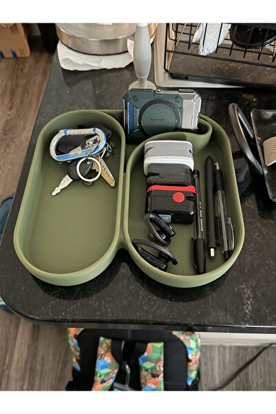 Cosmo Design EDC Organizer Tepsi | Anahtarlık, Cüzdan ve Günlük Eşyalar İçin ...
