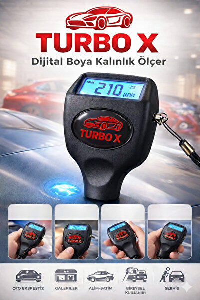 TURBOX En hızlı boya ölçer Turbo X