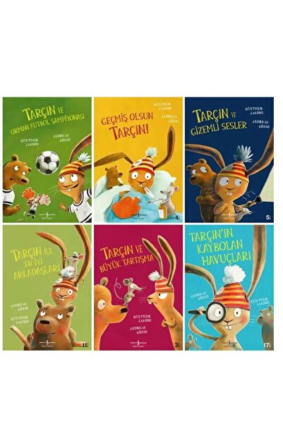 TÜRKİYE İŞ BANKASI KÜLTÜR YAYINLARI Tarçın Serisi 6 Kitap Set