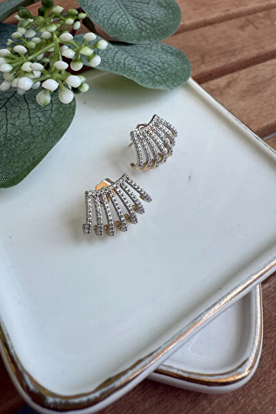 ATELIER AURA Steel Multi-Look Earrings Rose Gold