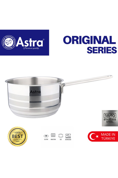 Astra 14cm Saucepan | 18/10 Stainless Steel | Induction Compatible | Healthy ...