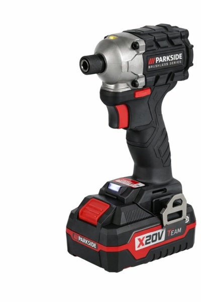 PARKSIDE X20v PERFORMANCE 20V series impact driver – with 4Ah battery and incl.