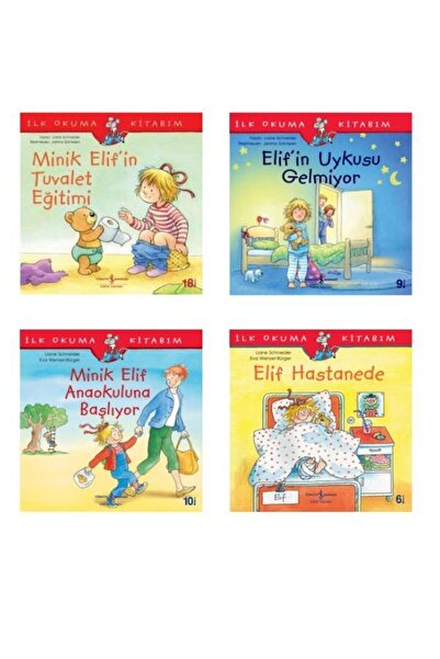 TÜRKİYE İŞ BANKASI KÜLTÜR YAYINLARI Elif Serisi 1 ( Minik Elif'in Tuvalet Eği...