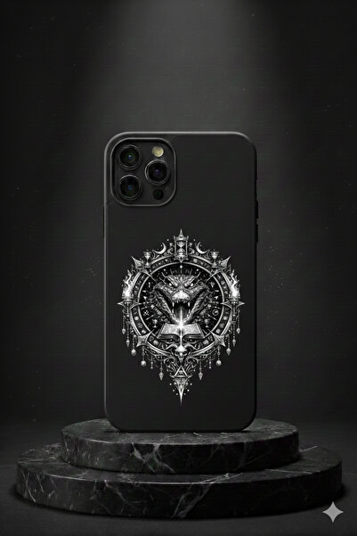 kılıfevreni iPhone 14 Pro Max Mystic Animal Series Launch Case Silicone + Cer...