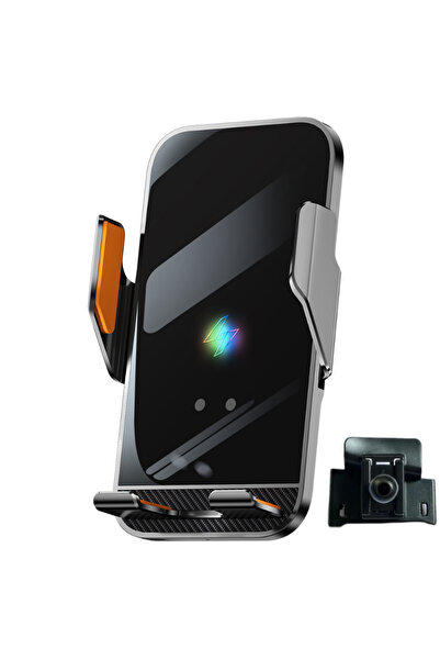 VELTROVA Suport telefon cu incarcare wireless 15W, prindere dedicata pentru S...