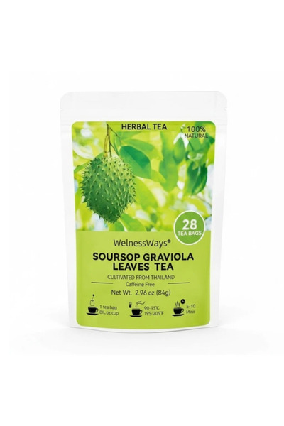 Aljwad Revitalize yourself with soursop (Gravio) leaf tea - 84g
