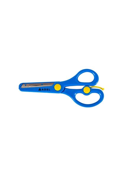 Besay Toys Protected Spring School Scissors 401 2145 821-Blue