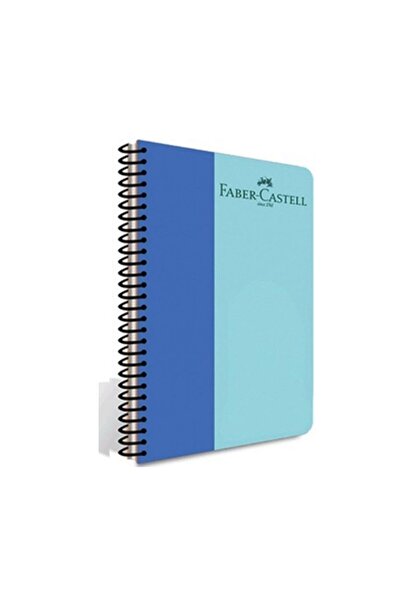 Besay Toys Pp Kpk Bicolor Spiral Notebook 120 Yp Checked 5075 000134-Blue