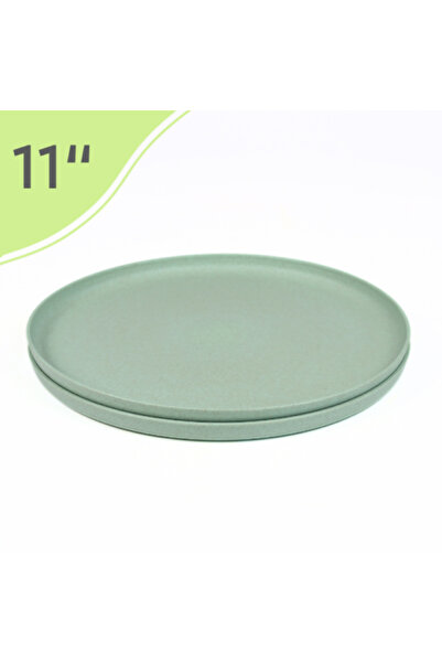 REuse Reusable Round Plate 11 inch | 1 piece | Made from coffee husks | Celes...