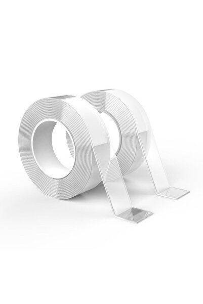 ePhase 2 ADET Çift Taraflı Bant Şeffaf Güçlü Esnek (2+2 Metre)