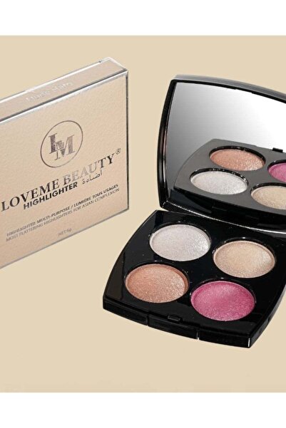 Lafemme Beauty Lveme Beauty Professional Highlighter 4 Colors