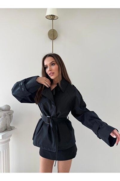 Lux Vestimenta yeni sezon kemerli Trençkot