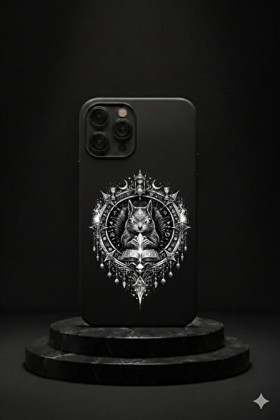 kılıfevreni iPhone 14 Pro Max Mystic Animal Series Launch Case Silicone + Cer...