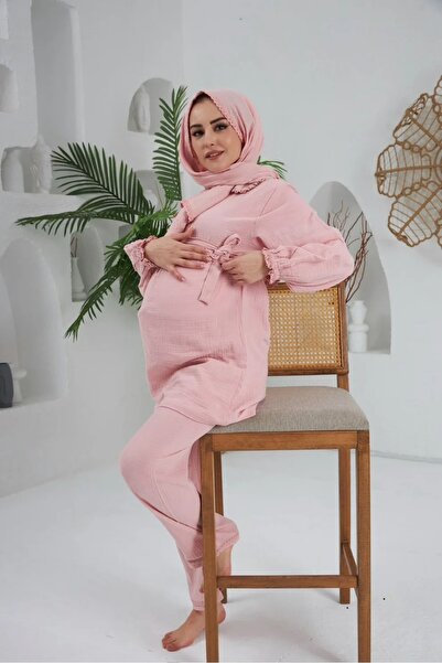 Lollybabies Lolly Babies Vintage Lohusa Takımı – Stylish Postpartum Loungewear