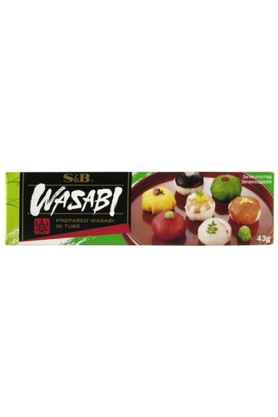 S B Food Wasabi Paste, 43g, S&B
