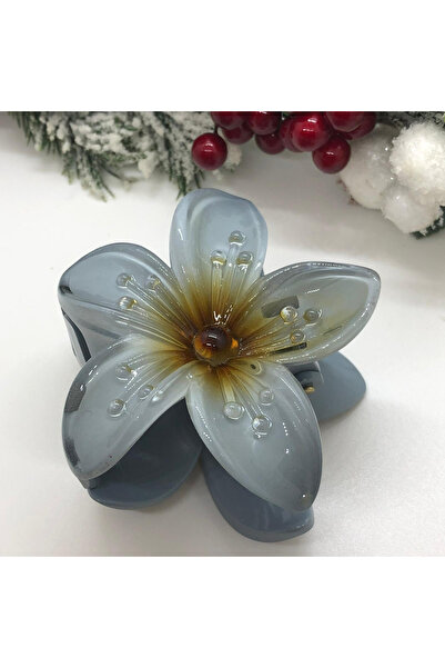 İnDerin Lotus kopča Ženska kopča velika veličina 8 cm Akril kopča