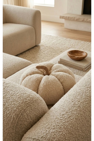 oiphome Διακοσμητικό αρκουδάκι κολοκύθας 30 από ιταλικό ύφασμα υπέροχο προϊόν