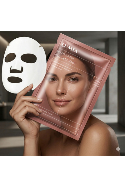Lumae Lumia Femme Bio-Collagen Real Deep Şeffaf Onarıcı Cilt Maskesi