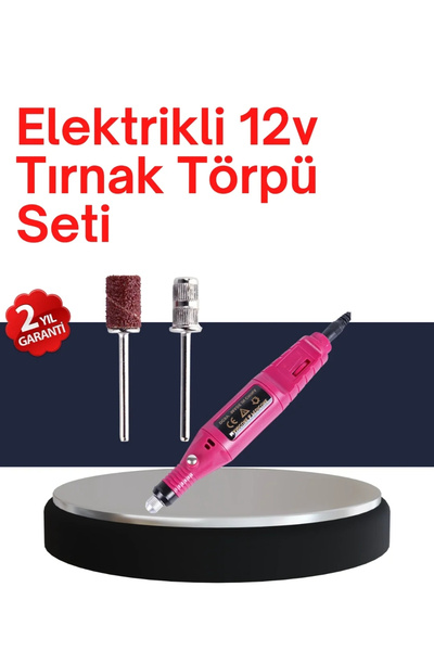 Epilons 6 Uçlu Elektrikli Manikür Pedikür Seti