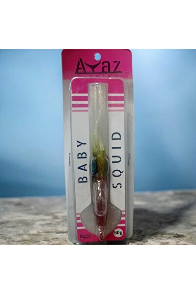 Depar BABY KALAMAR / 50 GR AĞIRLIKLI / GLOWLU / İĞNELİ JİGHEAD KALAMAR