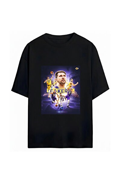 SVART WEAR Luka Doncic Printed Unisex Oversized 100% Cotton Lu T-Shirt